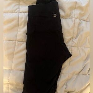 Black LuluLemon Leggings